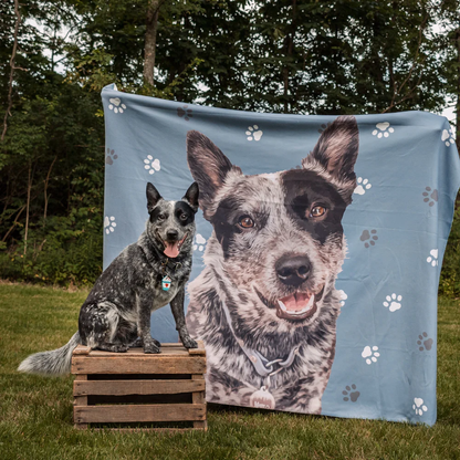 Your Own Custom Personalized Pet Blanket